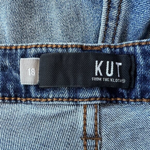Kut From The Kloth Womens 18 Shorts Gidget Fray Short Distressed Denim Jean - Picture 3 of 7